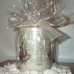 wedding candle finished